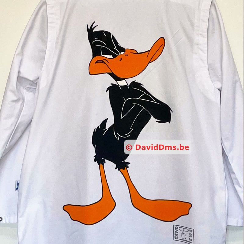 Tablier rétho de la Saint Nicolas - Daffy Duck